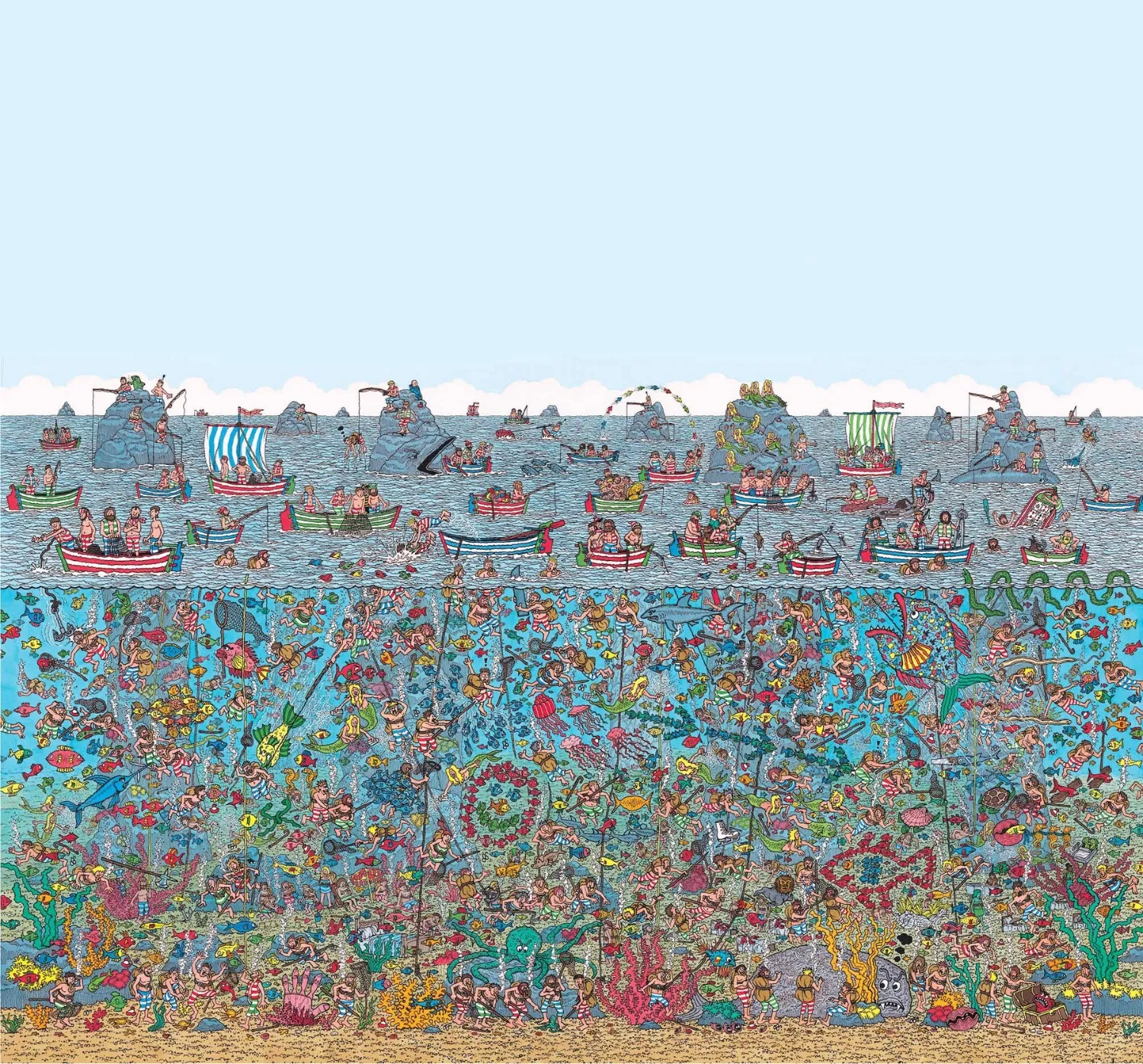 Where's Waldo book spread 1