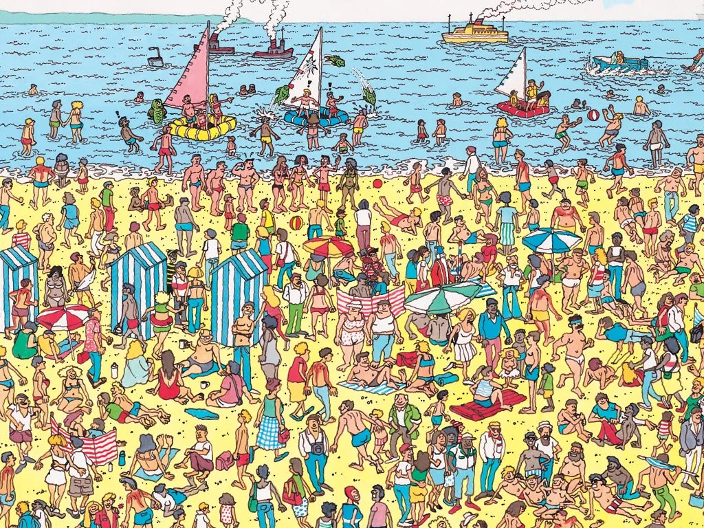 Where's Waldo book spread 2