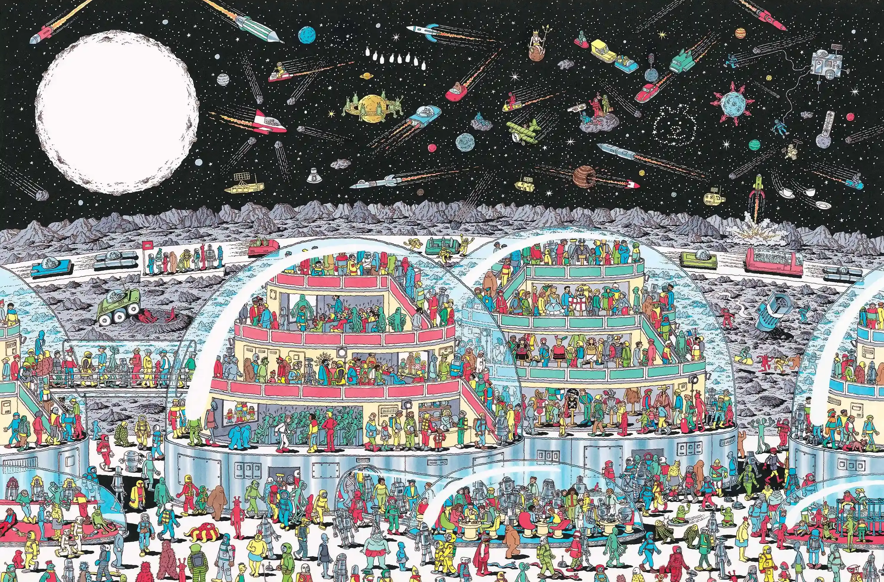 Where's Waldo book spread 3